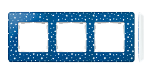 Simon 82 Detail 8200630-221 Ramka 3-krotna, Detail