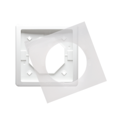Ramka 1- krotna IP44 biały