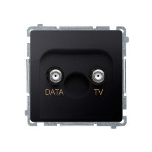 Simon Basic BMAD1.01/28 Gniazdo antenowe TV-DATA (
