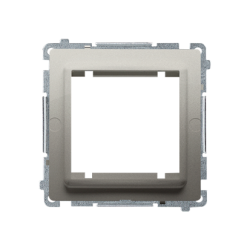 Adapter przejściówka na osprzęt standardu 45×45 mm satynowy, metalizowany