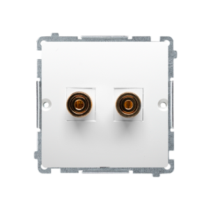 Simon Basic BMGL2.02/11 Gniazdo głośnikowe pojedyn