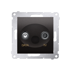 Simon 54 DAD1.01/48 Gniazdo TV-DATA. Dwa porty wyj