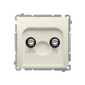 Simon Basic BMAD1.01/12 Gniazdo antenowe TV-DATA (