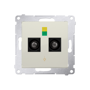 Simon 54 DGEK2.01/41 Gniazdo ekwipotencjalne podwó