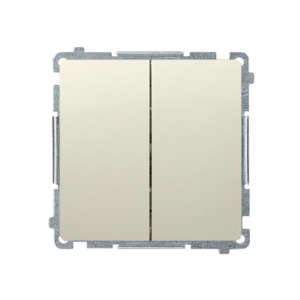 Simon Basic BMW6/2.01/X/12 Łącznik schodowy podwój