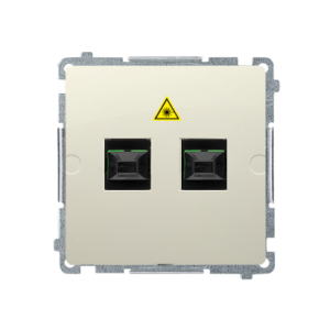 Simon Basic BMGS2.01/12 Gniazdo światłowodowe / op
