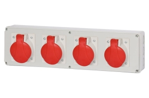 Rozdzielnica Horizontal B - gniazda 16A 5p, 3x32A