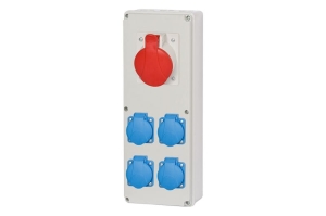 Rozdzielnica Vertical S - gniazda 32A 5p, 4x230V