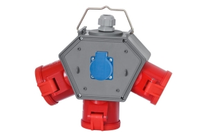 Rozdzielnica POLYBOX - gniazda 3x32A 5p, 230V