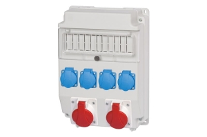 Rozdzielnica CAJA 11M - gniazda 16A 5p, 32A 5p, 4x