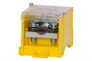 Blok rozdzielczy WBR 250A 1x120 / 8x16 żółty