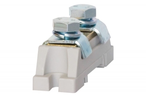 Zacisk prądowy 2x35mm2 - szary