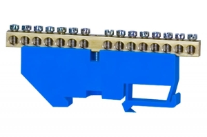 Listwa ochronna 15-modułowa 15x16mm2 - niebieska