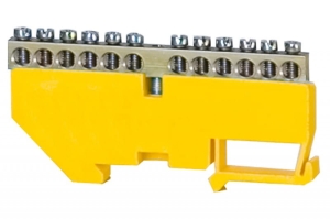 Listwa ochronna 12-modułowa 12x16mm2 - żółta