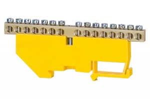 Listwa ochronna 15-modułowa 15x16mm2 - żółta