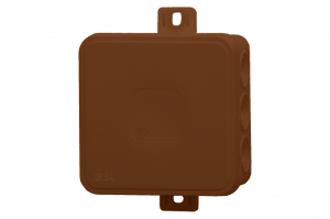 Puszka hermetyczna V5, 400V, 75x75x41, czarna-klik