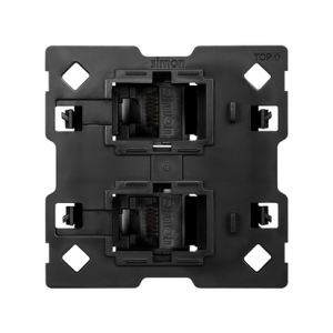 Simon 100 10000002-039 Adapter na 2 złącza RJ45, k