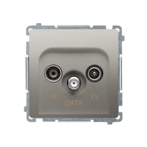 Simon Basic BMAD.01/29 Gniazdo antenowe R-TV-DATA