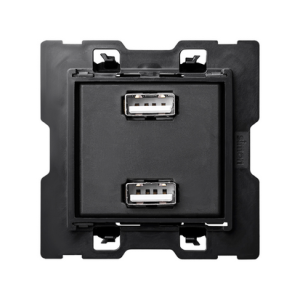Simon 100 10000381-039 Ładowarka USB podwójna 2,1A