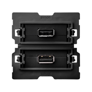 Simon 100 10000562-039 Gniazdo USB podwójne, 2.0,