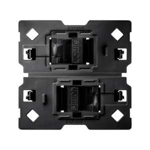 Simon 100 10002544-039 Gniazdo komputerowe 2x RJ45