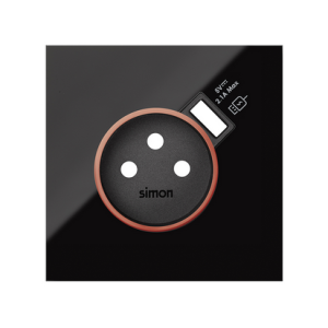 Simon 100 10000137-138 Pokrywa do gniazda Schuko z