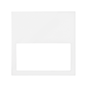 Simon 100 10001610-230 Ramka minimal 1-krotna; bia