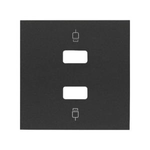 Simon 100 10001090-238 Pokrywa do gniazda USB podw