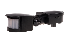 F&F DR-05B Detektor ruchu DR-05 czarny 180°, 230V