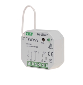 F&F FW-LED2P Radiowy dwukanałowy sterownik LED 12V