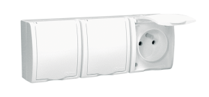 Simon Aquarius AQGZ1-3Z/11 Gniazdo wtyczkowe potró