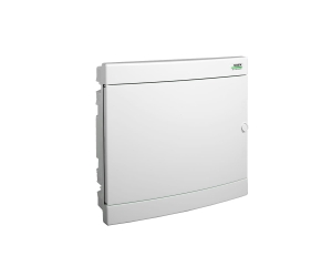 NOARK PNF 2x18W Plast. obudowa instal., białe drzw
