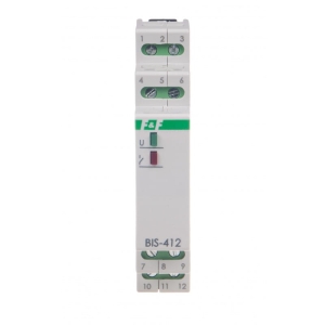 F&F BIS-412-LED Przekaźnik bistabilny grupowy, na