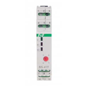 F&F BIS-419-LED Przekaźnik bistabilny, 4 funkcyjny