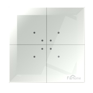 F&F FW-GS-24-W Dotykowy, szklany nadajnik (przycis