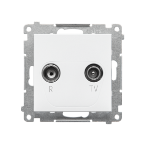 Simon 55 TAP10.01/111 Gniazdo antenowe R-TV przelo