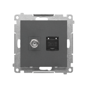 Simon 55 TASFRJ45.01/116 Gniazdo antenowe typu „F”