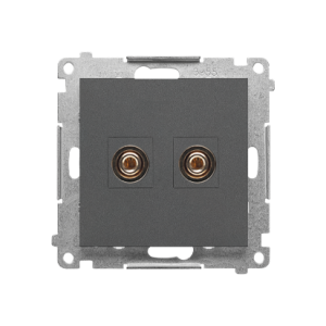 Simon 55 TGL.01/116 Gniazdo głośnikowe pojedyncze