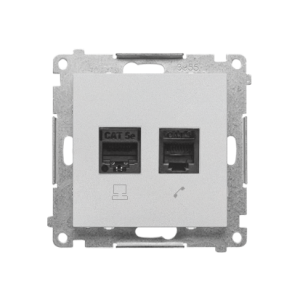 Simon 55 T5F.01/143 Gniazdo komputerowe RJ45 kateg