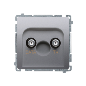 Simon Basic BMAD1.01/43 Gniazdo antenowe TV-DATA (
