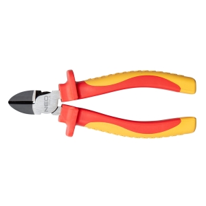 NEO TOOLS Szczypce boczne izolowane, 160 mm, tward