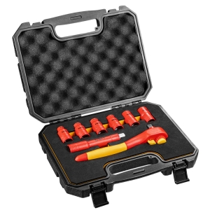 NEO TOOLS Zestaw kluczy nasadowych NEO 1/2" stal C
