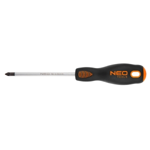 NEO TOOLS Wkrętak krzyżowy PZ1 x 100 mm, S2, tward