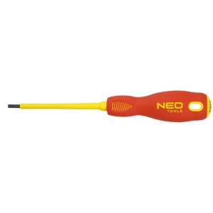 NEO TOOLS Wkrętak płaski 1000V, 2.5 x 75 mm, S2, t