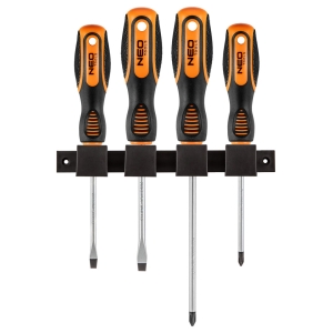 NEO TOOLS Wkrętaki, zestaw 4 szt., rozmiar: 5.5 x
