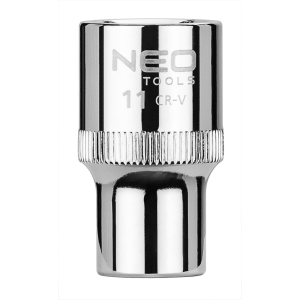 NEO TOOLS Nasadka sześciokątna 1/2", 11 mm, wykona
