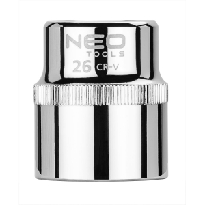NEO TOOLS Nasadka sześciokątna 1/2", 26 mm, wykona