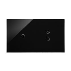 Panel dotykowy 2 moduły 1 pole dotykowe, 2 pola dotykowe pionowe, zastygła lawa