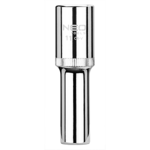NEO TOOLS Nasadka dwunastokątna długa 1/2", 11 mm,