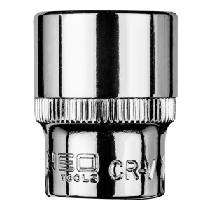 NEO TOOLS Nasadka sześciokątna 3/8", 17 mm, stal C